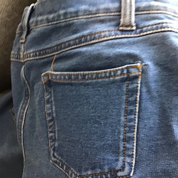 No Boundaries Stretch junior denim Capri Vest Set SZ M/7 Made in Kenya Preowned - Picture 11 of 11